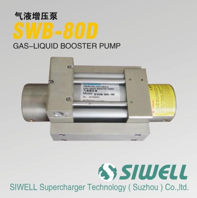 SIWELL四维增压专业生产气液增压泵 气体增压阀SWB-80D